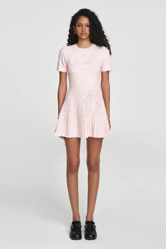 Crochet Casual Dresses for a Handmade Appeal​ Nami Chunky Knit Mini Dress