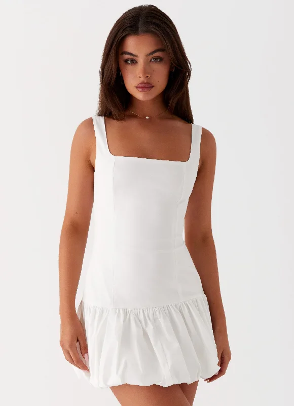 Picnic - Ready Casual Dresses in Bright Colors​ Lexy Mini Dress - Ivory