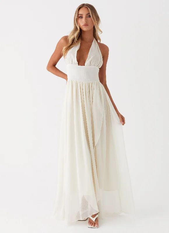 Weekend - Wear Casual Dresses for a Laid - Back Look Somewhere New Maxi Dress - Ivory Weekend - Wear Casual Dresses for a Laid - Back Look Somewhere New Maxi Dress - Ivory
