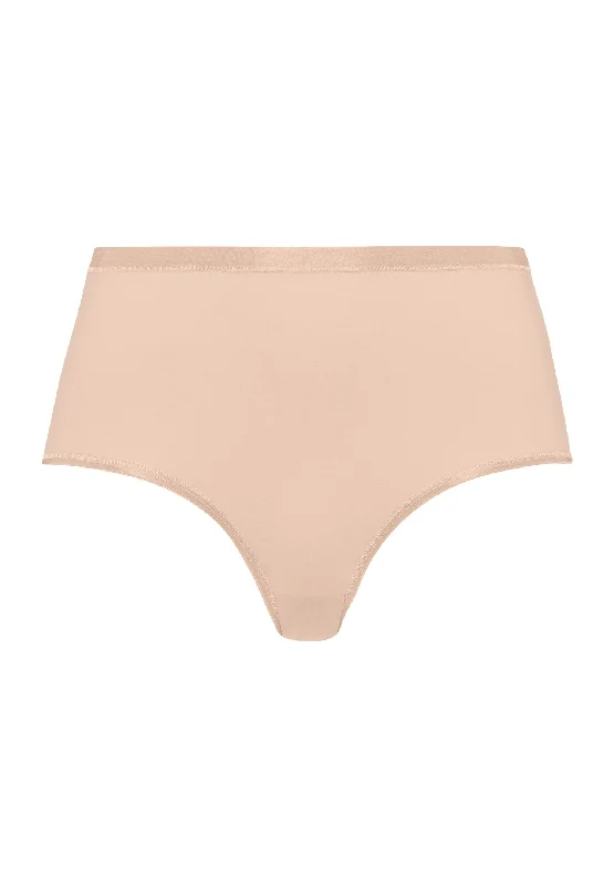 Women's mesh - paneled briefs for a sexy look Cotton Sensation Full Brief | Beige 71413-274