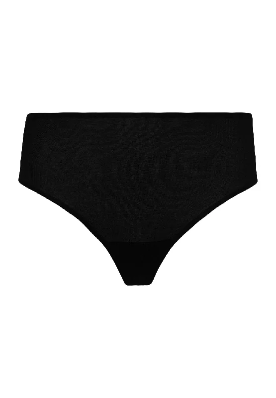 Women's cashmere - blend briefs for extra softness Luxury Moments Lace-Back Brief | Black 71480-019 Women's cashmere - blend briefs for extra softness Luxury Moments Lace-Back Brief | Black 71480-019