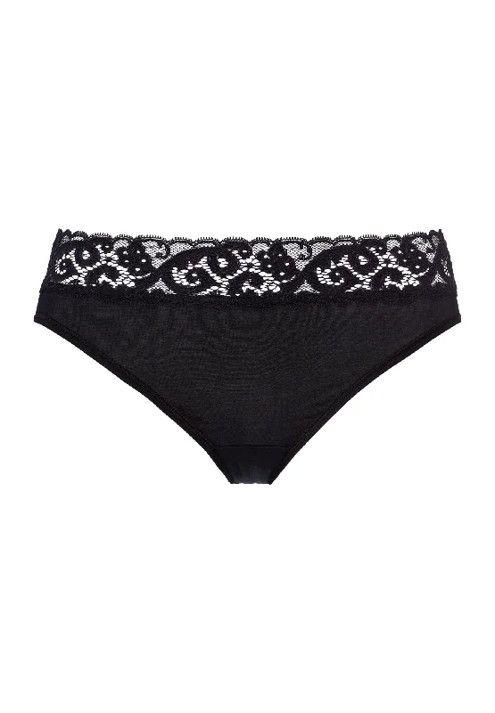 Women's compression briefs for improved circulation Moments Hi Cut Brief | Black 71481-019 Women's compression briefs for improved circulation Moments Hi Cut Brief | Black 71481-019