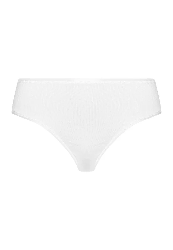 Women's boyshort briefs with a floral print Cotton Seamless Hi Cut Brief | White 71626-101 Women's boyshort briefs with a floral print Cotton Seamless Hi Cut Brief | White 71626-101