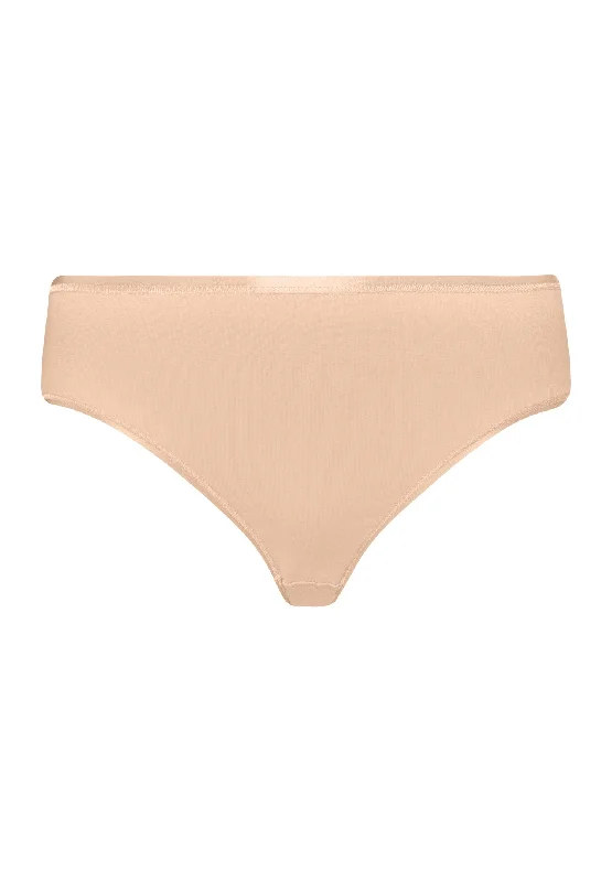Women's low - rise briefs in a seamless design Cotton Seamless Hi Cut Brief | Beige 71626-274 Women's low - rise briefs in a seamless design Cotton Seamless Hi Cut Brief | Beige 71626-274
