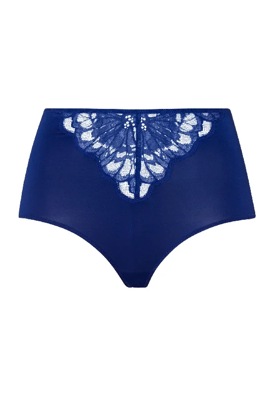 Women's satin - finished briefs for a smooth touch Mae Full Brief | Space Blue 72308-1662 Women's satin - finished briefs for a smooth touch Mae Full Brief | Space Blue 72308-1662