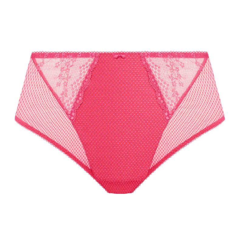 Women's party - wear briefs for a night out Elomi Charley High Leg Brief-Honey Suckle