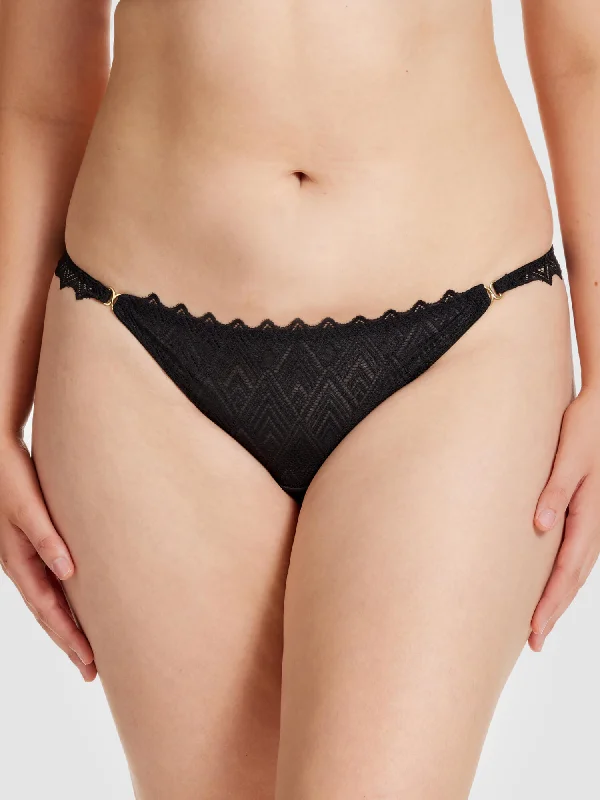 Women's cashmere - blend briefs for extra softness Underline Bliss G-String - BL031
