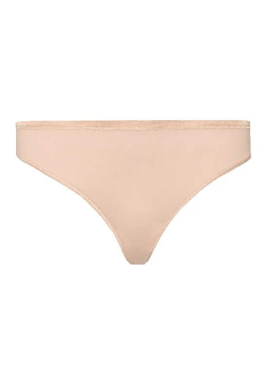Cotton Sensation Thong | Beige 71402-274