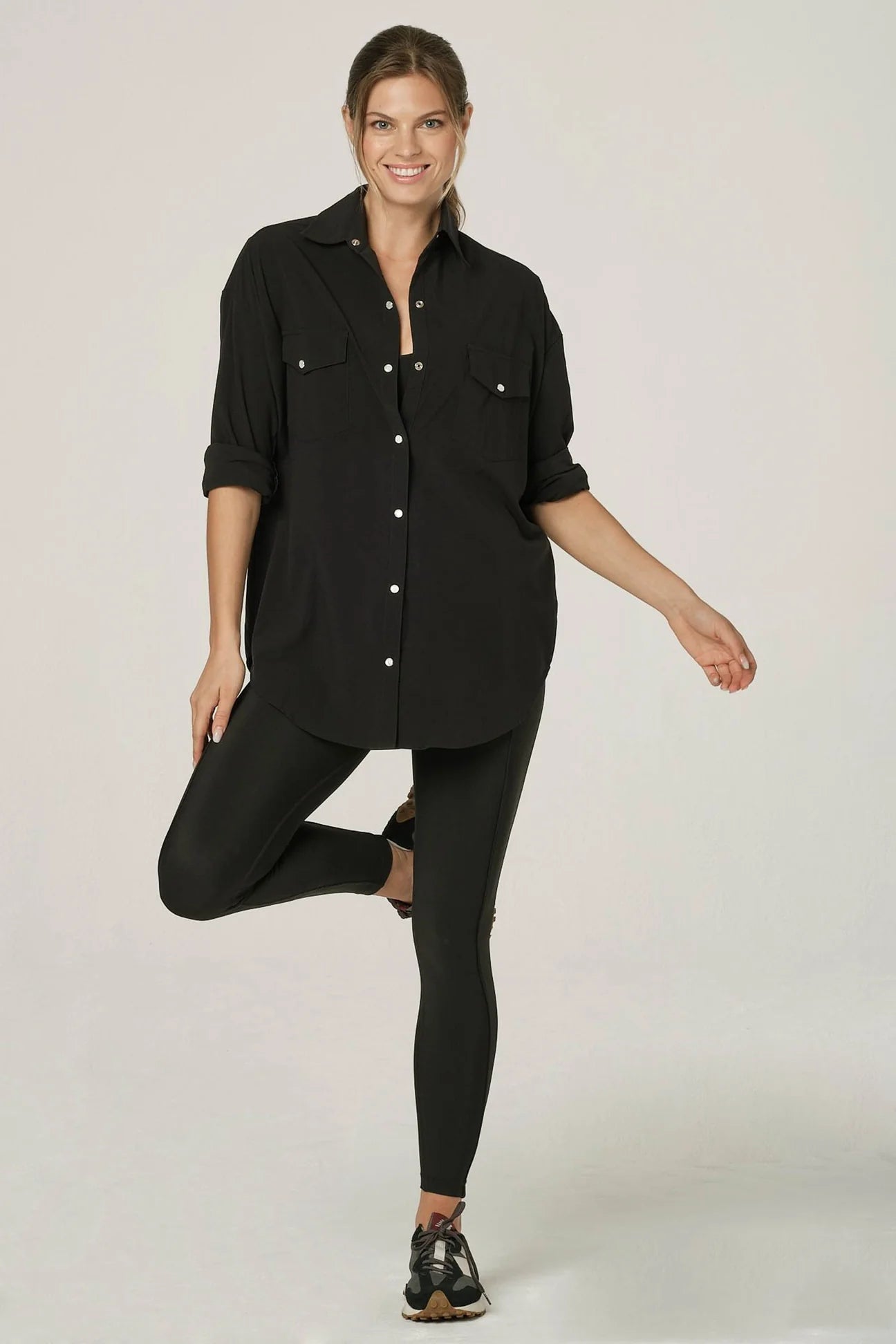 Micro bikini briefs for a daring style 925 Fit Women's Wild West Long Sleeve Button Down Shirt - Black Micro bikini briefs for a daring style 925 Fit Women's Wild West Long Sleeve Button Down Shirt - Black