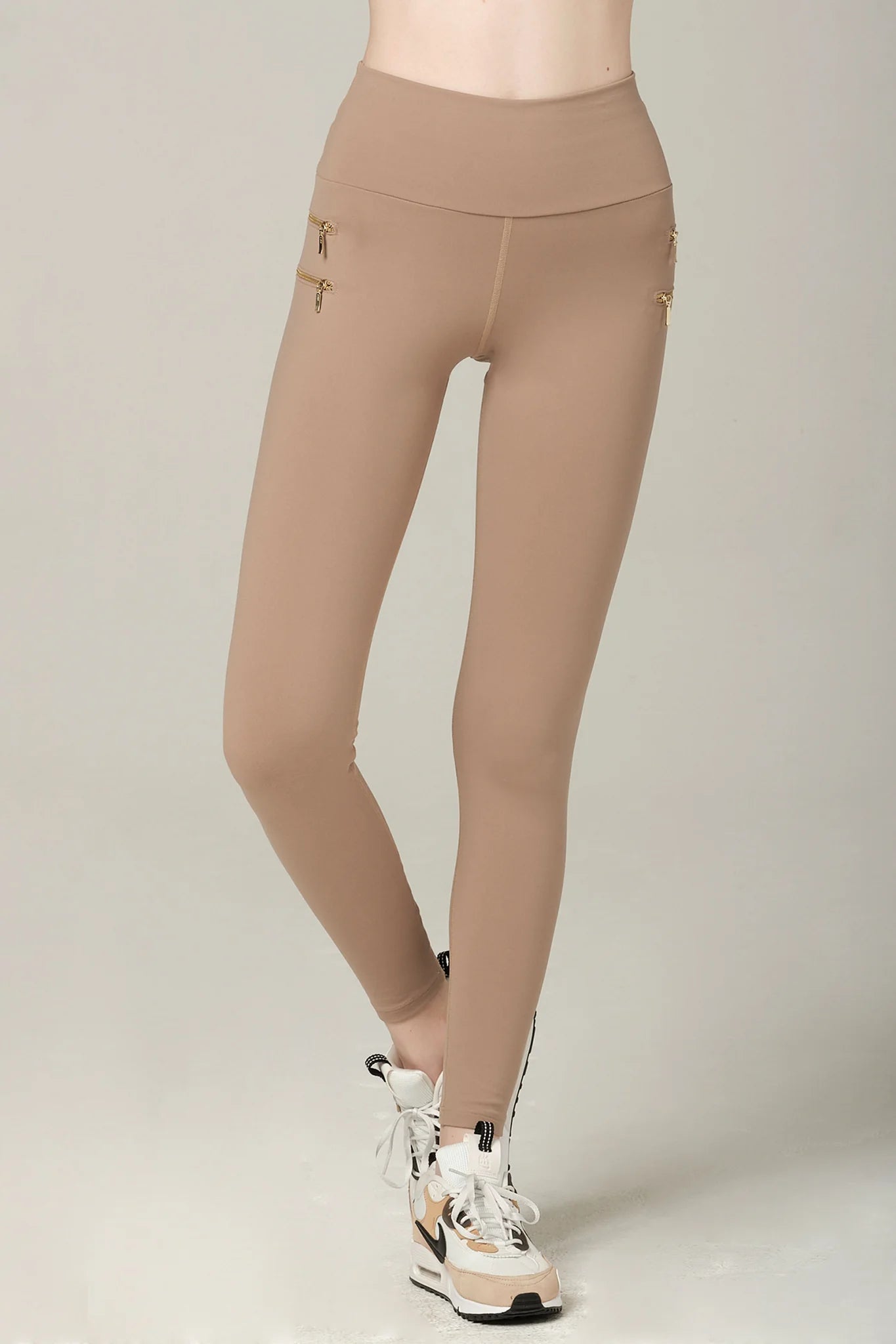 Bikini briefs with a double - layer front 925 Fit Women's Zip It Super Soft Legging Pants - Latte Brown Bikini briefs with a double - layer front 925 Fit Women's Zip It Super Soft Legging Pants - Latte Brown