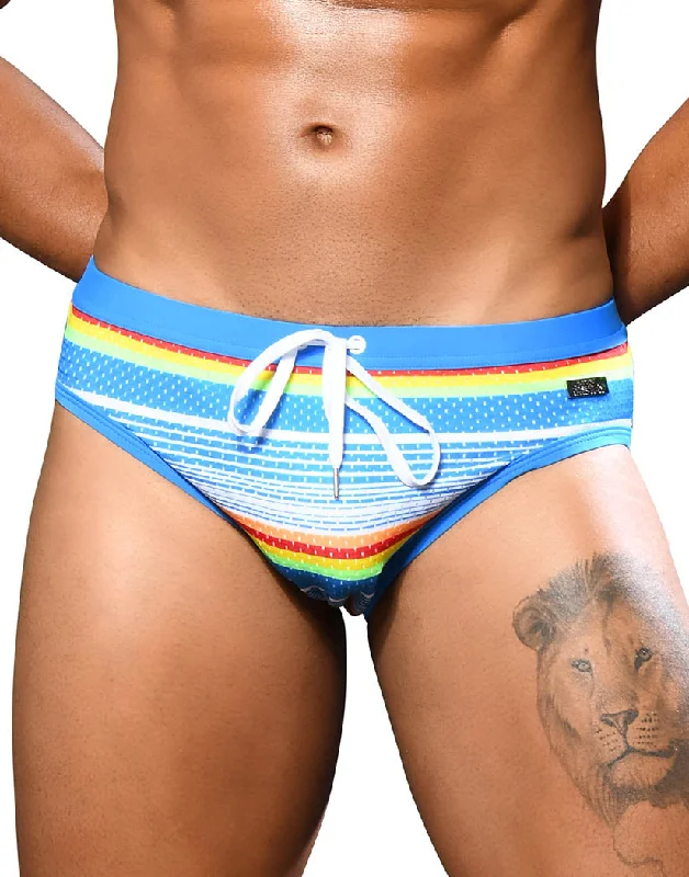 Bikini briefs with a low - cut back​ Andrew Christian Retro Mesh Bikini 7889