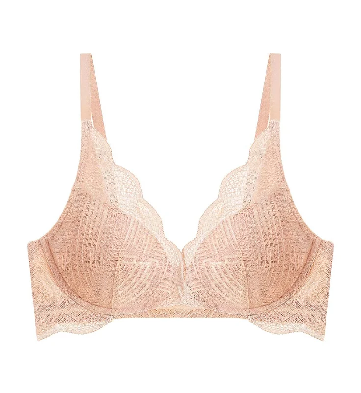 Breathable non wired bralettes for hot weather Aqua Shan Non Wired Push Up Deep V Bra Breathable non wired bralettes for hot weather Aqua Shan Non Wired Push Up Deep V Bra