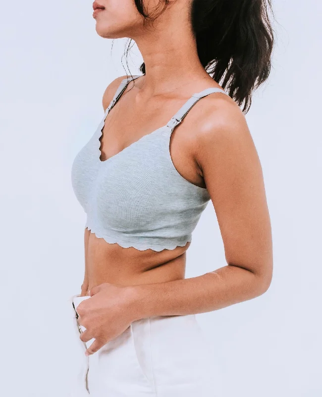 organic cotton hypoallergenic women nursing bra Buttercup Seamless Nursing Bralette in Cool Grey (Last Piece!) organic cotton hypoallergenic women nursing bra Buttercup Seamless Nursing Bralette in Cool Grey (Last Piece!)