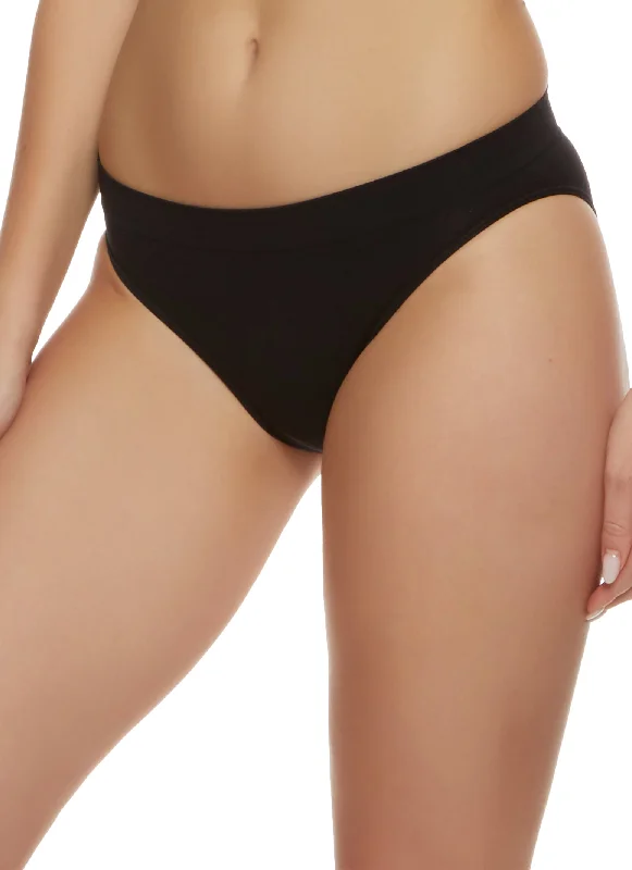 Plus Size Lace Lingerie for Women  Solid Seamless Bikini Panty