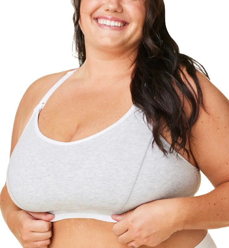 adjustable strap women nursing bra BRAVADO! DESIGNS Original FULL CUP Pumping and Nursing Bra (12006VFC) - Dove Heather adjustable strap women nursing bra BRAVADO! DESIGNS Original FULL CUP Pumping and Nursing Bra (12006VFC) - Dove Heather