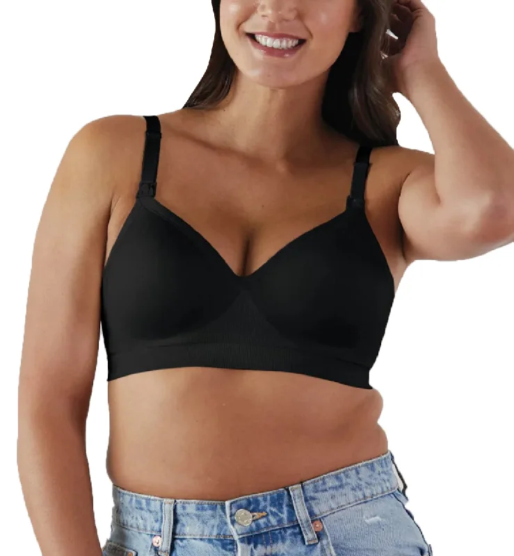 maternity and nursing combined women nursing bra BRAVADO! DESIGNS Plunge FULL CUP Nursing Bra (11017VFC) - Black maternity and nursing combined women nursing bra BRAVADO! DESIGNS Plunge FULL CUP Nursing Bra (11017VFC) - Black