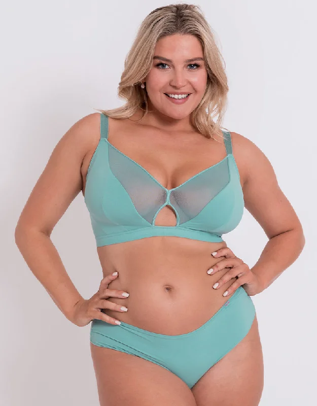Non wired nursing bras for new moms Curvy Kate Get Up and Chill Non-Wired Bralette Sage Non wired nursing bras for new moms Curvy Kate Get Up and Chill Non-Wired Bralette Sage