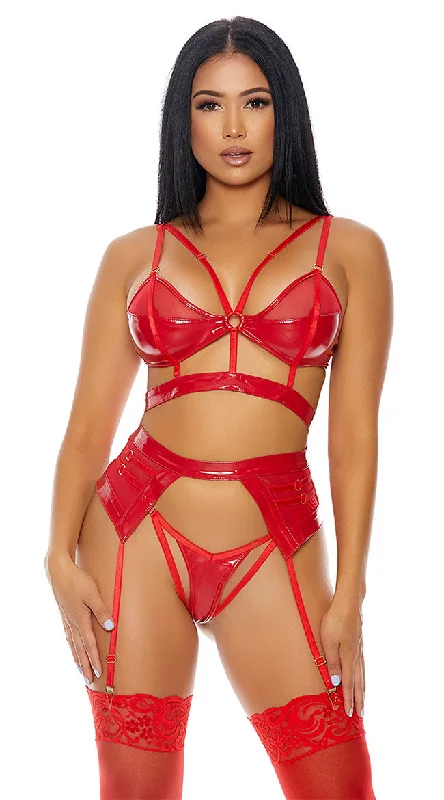 luxury brand women bra and panty sets for high - end quality Double Cuff Love Bra Set