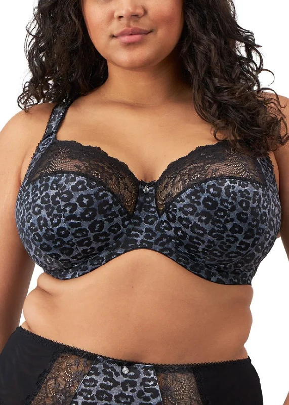 seamless women bra and panty sets for comfort Elomi Morgan Snow Leopard Lace Unlined Bra 4110 seamless women bra and panty sets for comfort Elomi Morgan Snow Leopard Lace Unlined Bra 4110