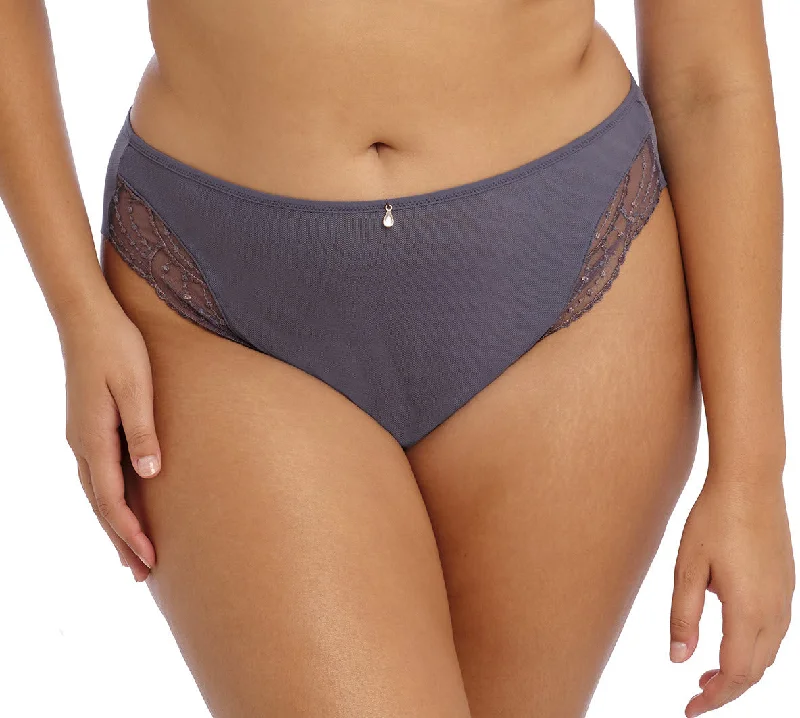 Women's Maternity Lingerie  Elomi Priya Storm Grey Brazilian Panty 4557