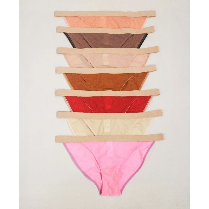 Sporty bikini briefs for beach workouts​ Everyday Briefs Kit(7packs)