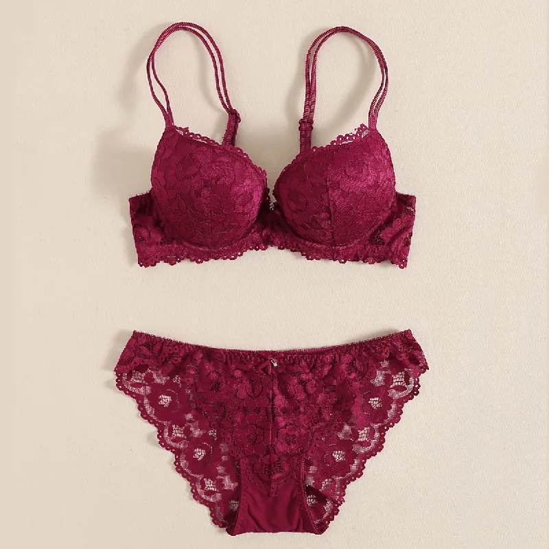lace trimmed women bra and panty sets Flourish Cute Lace Embroidered Back Closure Double Push Up Bridal Bra & Panty Set 8855 lace trimmed women bra and panty sets Flourish Cute Lace Embroidered Back Closure Double Push Up Bridal Bra & Panty Set 8855
