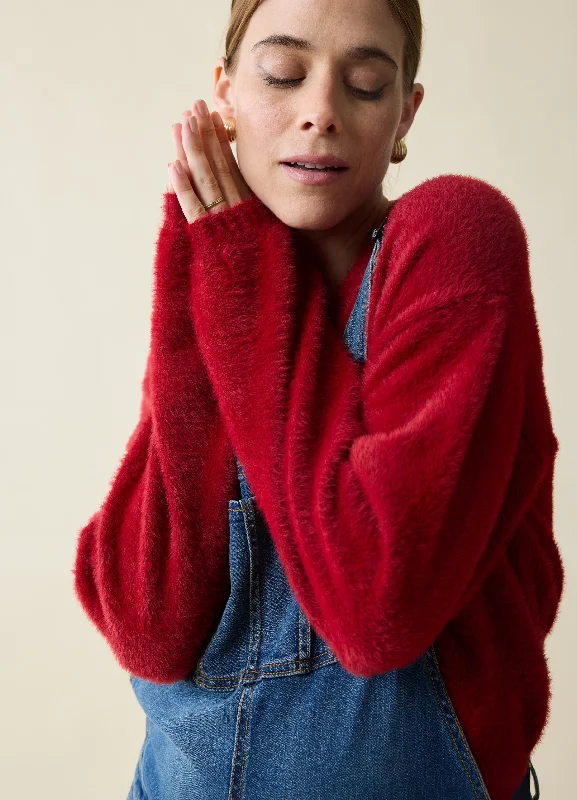 supportive women nursing bra for large busts The Fluffy Maternity + Postpartum Sweater supportive women nursing bra for large busts The Fluffy Maternity + Postpartum Sweater