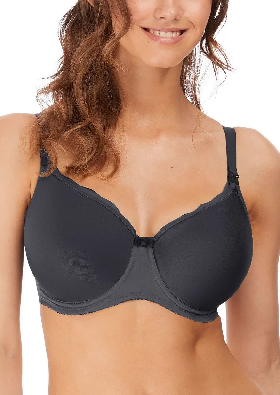 highly rated women nursing bra Freya Underwire "Pure Sculpt" Moulded Nursing Bra