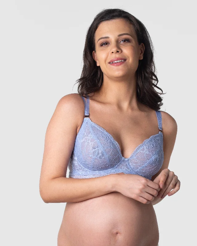highly rated women nursing bra HEROINE PLUNGE AURA NURSING BRA - FLEXI UNDERWIRE