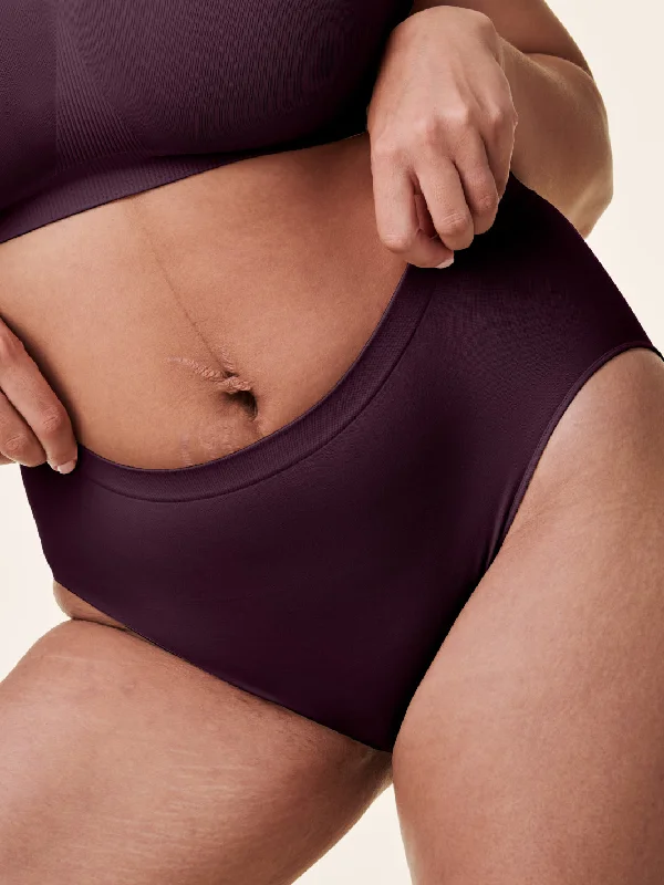 front closure women nursing bra High-Rise Seamless Panty