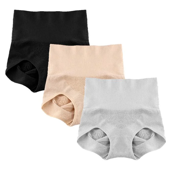 moisture wicking women nursing bra High Waist Shaper Panties (3 Pack)