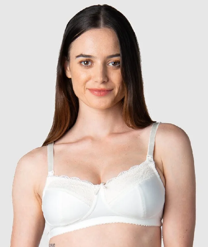 travel friendly women nursing bra Hotmilk Show Off Nursing & Maternity Wire-Free Bra - Ivory travel friendly women nursing bra Hotmilk Show Off Nursing & Maternity Wire-Free Bra - Ivory