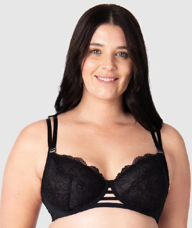 underwire alternative women nursing bra Hotmilk True Luxe Flexi-wire Nursing Bra - Black underwire alternative women nursing bra Hotmilk True Luxe Flexi-wire Nursing Bra - Black