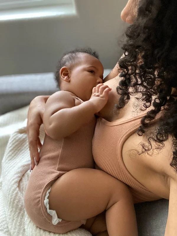 wireless women nursing bra for a natural feel HUG: The Perfect Postpartum Tank
