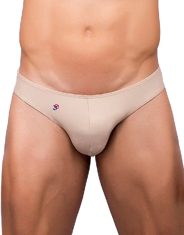 Bikini briefs with ruched sides​ Joe Snyder Men's Solid Bikini Underwear JS01