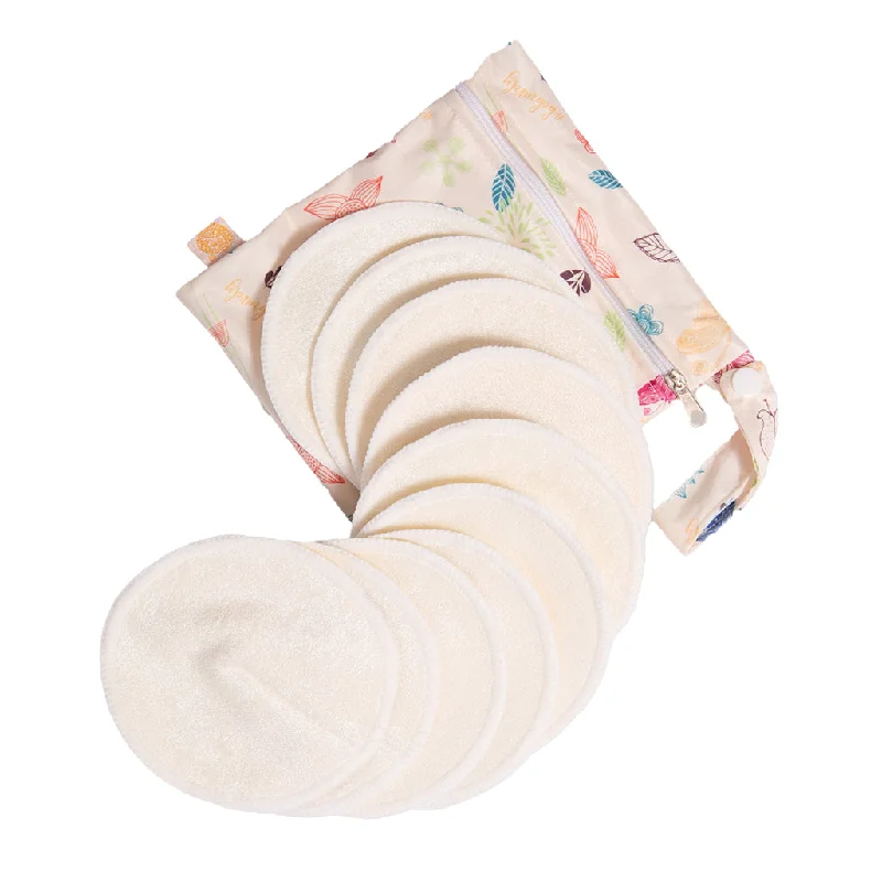 travel friendly women nursing bra Kindred Bravely Organic Bamboo Nursing Pads