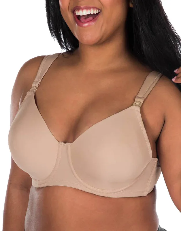hand wash only women nursing bra Leading Lady Cool Fit Wirefree Nursing Bra 4057