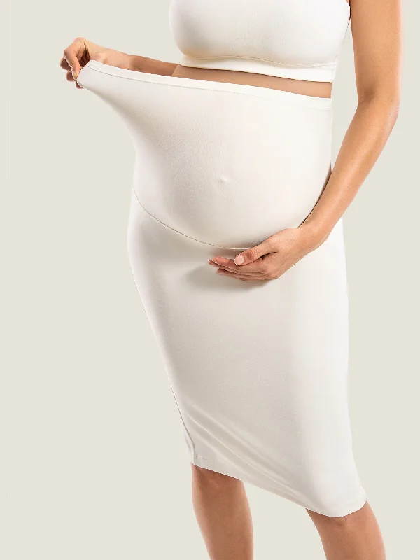 affordable women nursing bra Maternity High Waisted Midi Skirts