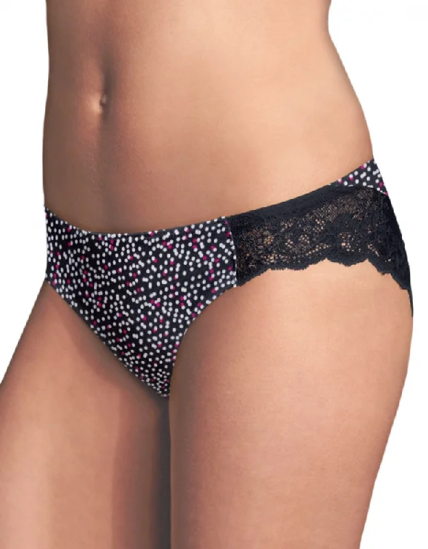 Strawberry Dot Print w/Black