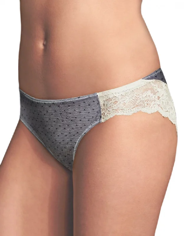 Ivory Lace Net Print