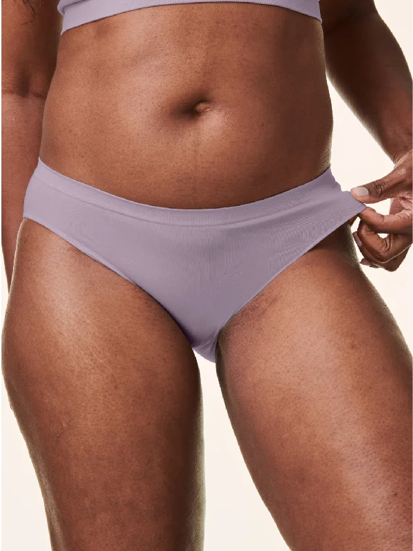 sleep - friendly easy - access women nursing bra Mid-Rise Seamless Panty