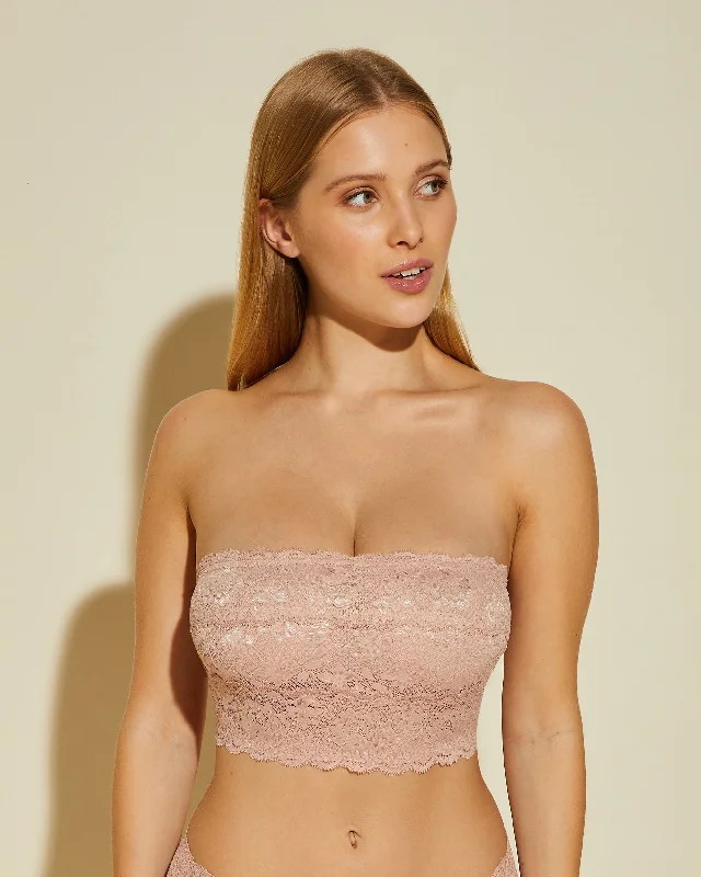 plus size women bra and panty sets Curvy Flirtie Bandeau Bra