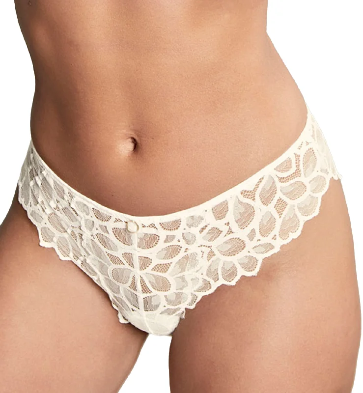 Bikini briefs with cut - out details​ Panache Allure Brief (10762) - Ivory