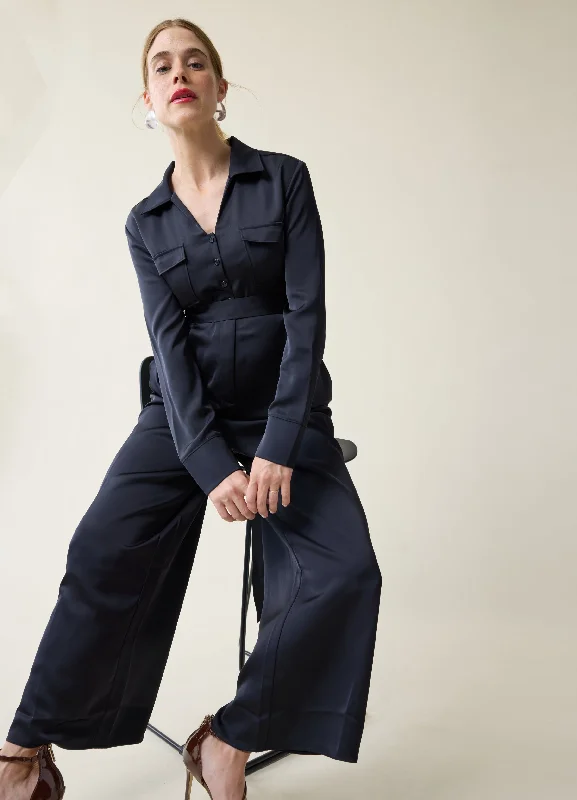 moisture wicking women nursing bra The Up-All-Night Black Maternity Jumpsuit