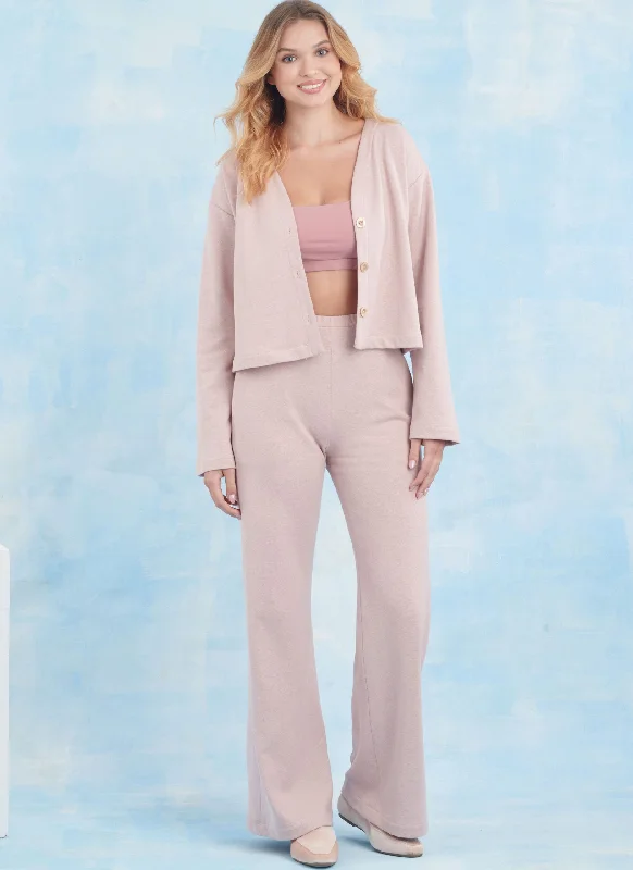Women's High Waist Lingerie Bodysuits  Simplicity Loungewear S9857