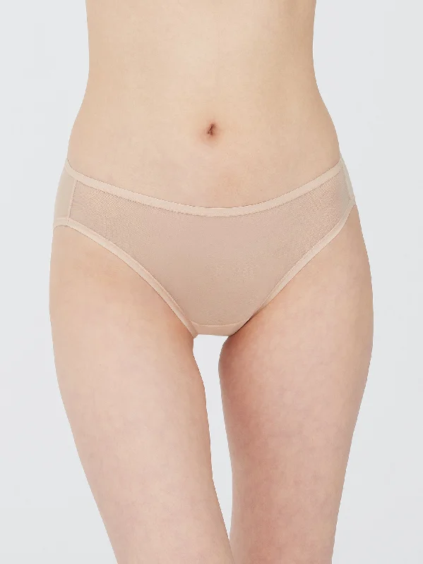 One - piece bikini briefs with a twist front​ Spellbound Mesh Bikini