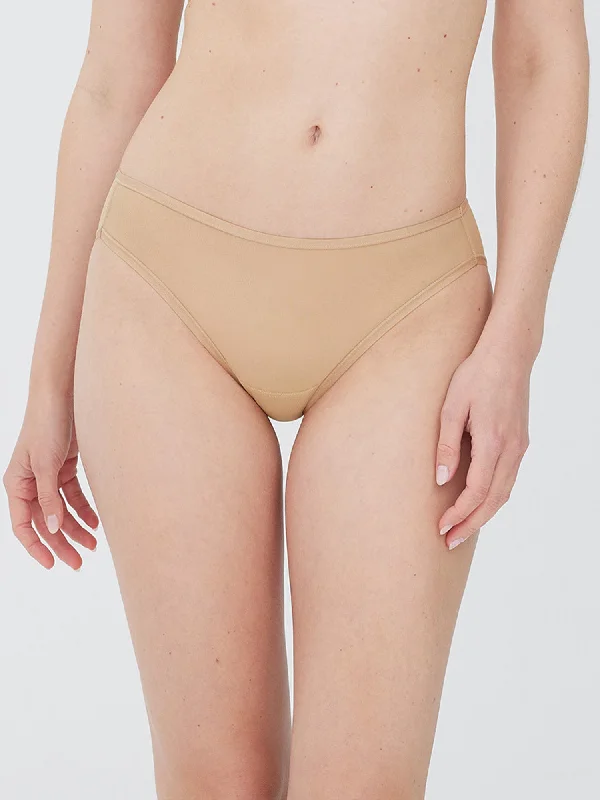 Animal - print bikini briefs for a wild look​ *3 for $48  Spellbound Mesh Bikini