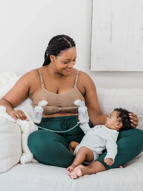 sleep - friendly easy - access women nursing bra Sublime® Hands-Free Pumping & Nursing Bra | Latte sleep - friendly easy - access women nursing bra Sublime® Hands-Free Pumping & Nursing Bra | Latte