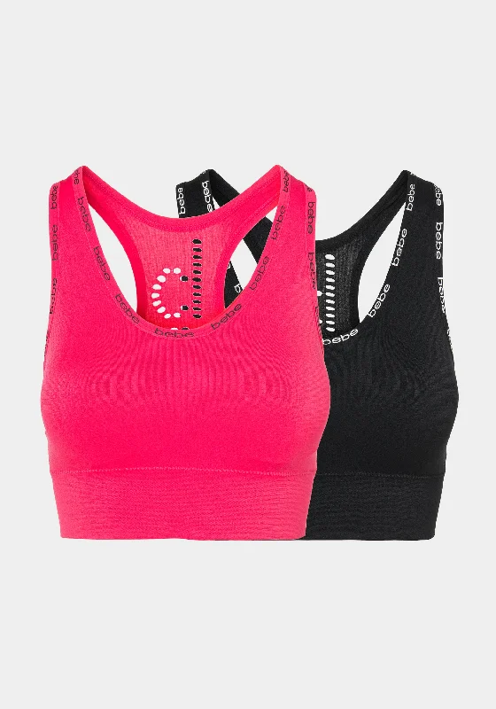Eco-Friendly Organic Lingerie for Women  Two Pack Seamless Microfiber Bras
