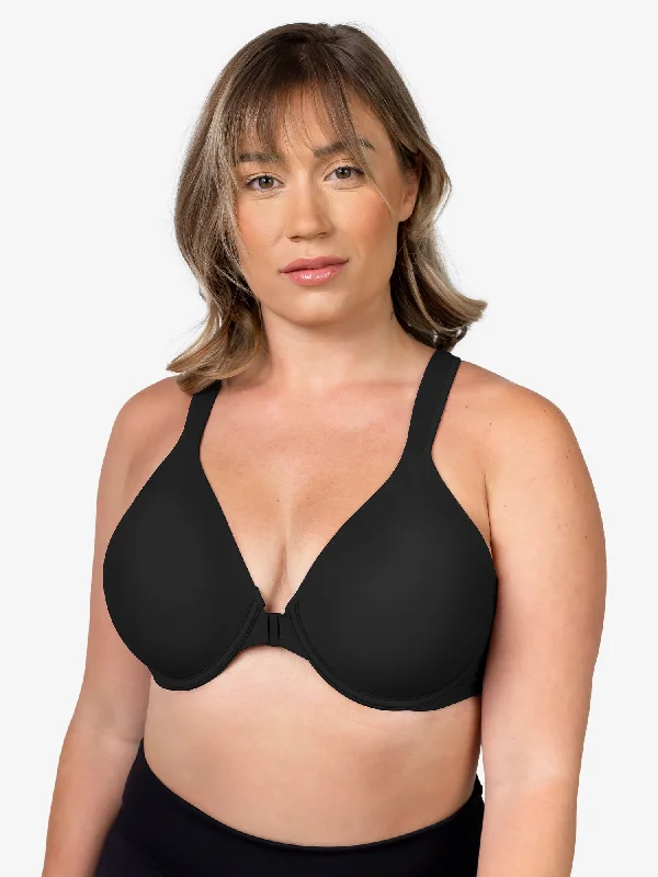 hypoallergenic women nursing bra for sensitive skin The Brigitte Racerback - Front-Closure Underwire T-Shirt Bra hypoallergenic women nursing bra for sensitive skin The Brigitte Racerback - Front-Closure Underwire T-Shirt Bra